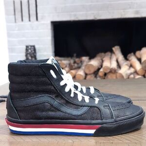 Vans Sk8 Hi Reissue Tko black/red/blue VN0A2XSBSI7 Sz W 9/M 7.5